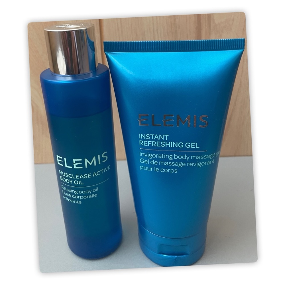 ELEMIS Musclease Active Body Oil & Instant Refreshing Gel‎ (Used)